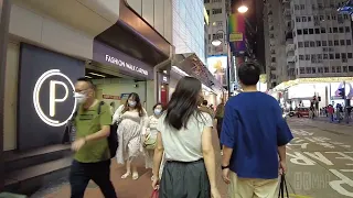 2022-May-28 #香港記錄 銅鑼灣•灣仔 市况如何?自己睇! #hongkongwalk Business reopen in Causeway Bay & WanChai after 6pm
