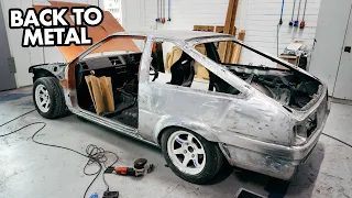 AE86 Trueno Transformation! Peeling Away 36 Years of Paint