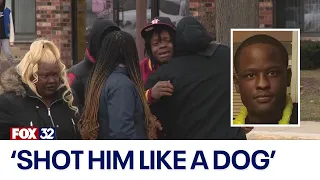 'Shot him down like a dog': Family speaks after man killed by suburban police
