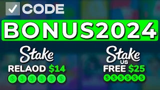 Stake Promo Code $14 - Enter Stake Code : 'BONUS2024'