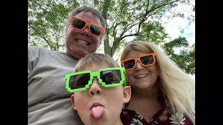 Lake Erie Nature Preserve 2022. Mike & Debbie.   Hike the Trautman Nature Center Boardwalk.