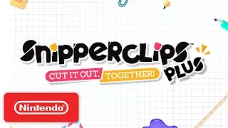 Snipperclips Plus: Cut It Out Together! - Announcement Trailer - Nintendo Switch