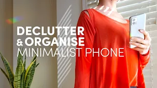 What's On My Budget Phone? How To Declutter & Organise My Phone. Self-Care & Digital Minimalism