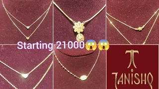 Tanishq light weight gold necklace set designs with price | Tanishq Jewellery #tanishq