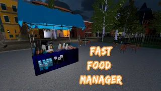 Прохождение игры Fast Food Manager | #2 зарабатываем на новый ларёк
