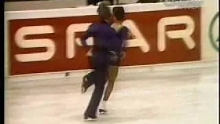 Moiseeva & Minenkov Моисеева и Миненков (URS) - 1979 World Figure Skating Chmp, Free Dance (CAN CTV)