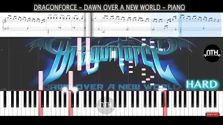 Dragon Force - Dawn Over A New World - Piano