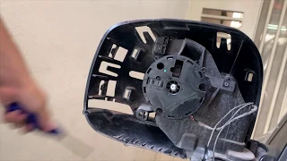 Reparar espejo retrovisor chocado sin gastar dinero