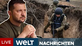 UKRAINE-KRIEG: "Wir kommen voran" – Selenskyj lobt erste Offensivschläge gegen Russen I WELT Stream