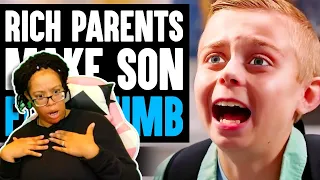 Will&Nakina Reacts | RICH PARENTS Make KID FEEL DUMB, What Happens Is Shocking | Dhar Mann