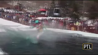 Seven Springs Celebrates The End Of Ski Season With The Pond Skim