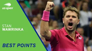 Stan Wawrinka's Best Points | US Open