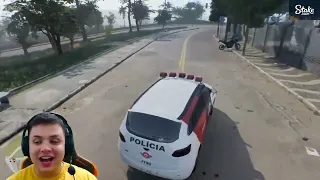 Paulinho o LOKO JOGANDO GTA BRASIL 171 REALÍSTICO NOVO JOGO