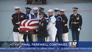 Washington Prepares To Say Goodbye To Late Sen. John McCain