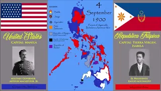 The Philippine-American War & the Fall of the 1st PH Republic (EVERYDAY from 1899-1901)