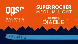 SUPER ROCKER MEDIUM LIGHT / DIABLE 100s - OGSO SKI