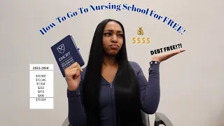 NURSING SCHOOL FOR FREE!?! | How to get a FULL-RIDE scholarship to nursing school!