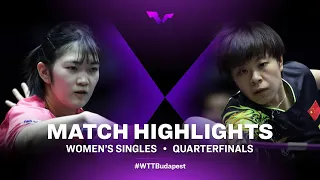 Miyuu Kihara vs Wang Yidi | WS | WTT Champions European Summer Series 2022 (QF)