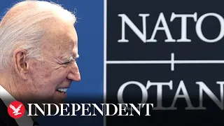 Live: Joe Biden holds Nato summit press conference