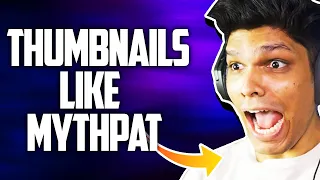 How To Make Thumbnails Like Mythpat (EASY) - 2021 | Photoshop