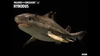 TRILOGY OF LIFE - Sea Monsters & Walking with Dinosaurs - Horned shark / Hybodus