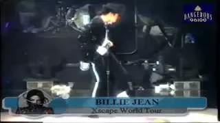 Michael Jackson  -  Billie Jean  -  Xscape World Tour   (Reupload) [FANMADE]