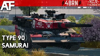 War Thunder - Type 90 Samurai  | Gameplay Tanky CZ/SK