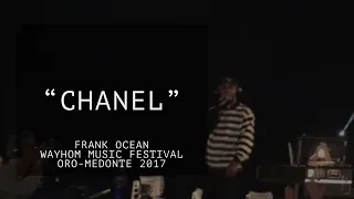 Frank Ocean Live in Concert “CHANEL” WAYHOME MUSIC AND ARTS FESTIVAL ORO-MEDONTE 2017