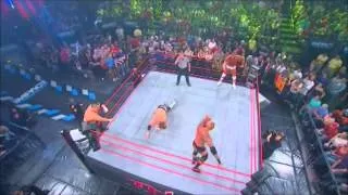 TNA world tag team championships match matt morgan&crimson vs samoa joe&magnus part 2