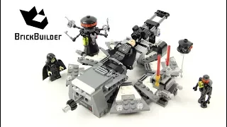Lego Star Wars 75183 Darth Vader Transformation - Lego Speed Build