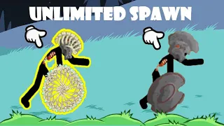 UNDEAD STONE GIANT UNLIMITED SPAWN BACK AS STONE GIANT! Stick War Legacy.