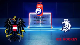 IIHF : ČESKO vs RAKOUSKO  (1.TŘETINA)