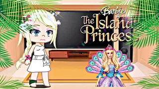 Past Barbie as the island princess react|💖🌊🌸|#barbie