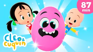 Humpty Dumpty 🎵 and more Nursery Rhymes by Cleo and Cuquin | Children Songs