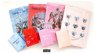 ✰ TWICE FORMULA OF LOVE ‘SCIENTIST’ UNBOXING ✰ collecting ot9!