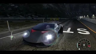 How to Turn on NIGHT MODE on NFS Hot Pursuit Remastered Lamborghini Sesto Elemento