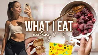 WHAT I EAT IN A DAY - intuitiv & realistisch (working 9 to 5) // annrahel