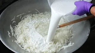 Radish Cake Making Skills in Taiwan (Turnip Cake) / 蘿蔔糕, 水晶餃 - Taiwanese Street Food