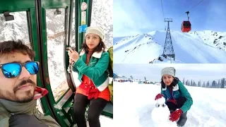 Gulmarg Gondola Cable Car Full Journey Phase 1 Phase 2 | Kashmir Travel vlog | Anagha Mirgal