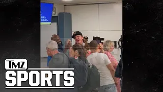 Ex-WWE Superstar Matt Riddle Appeared To Be Drunk During Airport Incident | TMZ Sports