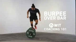 How To Do A Burpee Over Bar | WIT 101