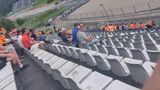 Formula 3 Saturday race at the Redbull ring Grandstand Austrian GP