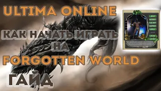 Ultima Online | Гайд | Как и с чего начать играть на шарде Forgotten World