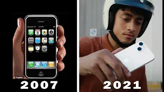 THE EVOLUTION OF iPhone commercial | Every year iPhone commercial | 2007 - 2021