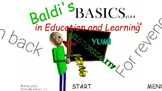 The ultimate fan plays Baldi's basics yet again