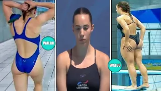 OMG🔥😲2022 Scarlett Mew Jensen European Championships Diving Best Moments sport