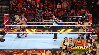 Alexa Bliss & Asuka Vs Damage CTRL Campeonatos Femeninos en Parejas -WWE Raw 31/10/2022 (En Español)