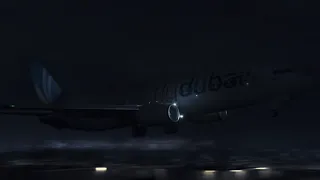 Flydubai Flight 981 - Crash Animation