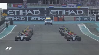 2017 Abu Dhabi Grand Prix:  Race Highlights