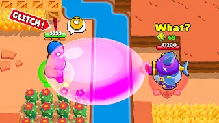 *WTF* 1 DAMAGE GLITCH HANK! | Brawl Stars Funny Moments & Glitches & Fails #1104